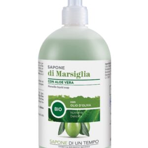 Sapone di Marsiglia  ALOE VERA - OLIO DI OLIVA PER USO QUOTIDIANO 500ml