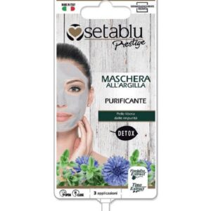 SETA BLU MASCHERA ARGILLA BIANCA15ML