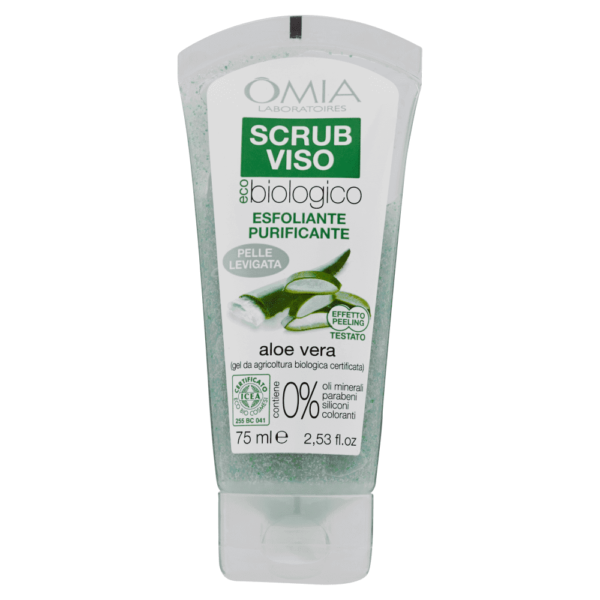 OMIA VISO ALOE SCRUB 75ML.