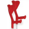 Stampelle Evolution - Rosso/Grigio - 1 paio - immagine 2
