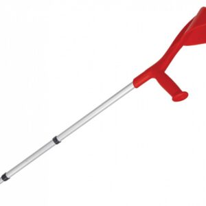 Stampelle Evolution - Rosso/Grigio - 1 paio
