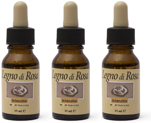 I Profumi della Natura Essenze Intensitiv Legno di Rosa, Liquido, Bianco 15ml