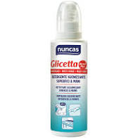 Glicetta Alcool Plus 100 ml Igienizzante per superfici e mani fuori casa